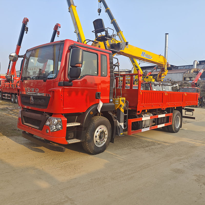 Sinotruk HOWO 4X2 TX Truck with XCMG 8 ton 4-section boom crane,Hubei Jiafeng Automotive Equipment Co., Ltd,Sinotruk HOWO 4X2 TX Truck with XCMG 8 ton 4-section boom crane