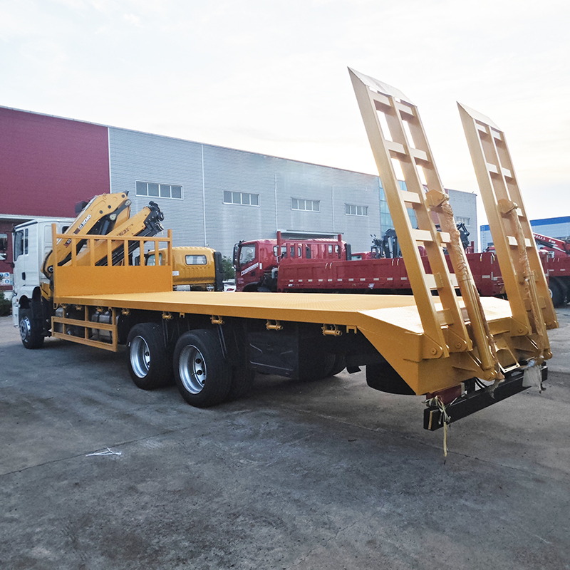 SHACMAN M3000 6x4 Truck with XCMG 8 ton Folding-Arm Flatbed with Ladder,Hubei Jiafeng Automotive Equipment Co., Ltd,SHACMAN M3000 6x4 Truck with XCMG 8 ton Folding-Arm Flatbed with Ladder