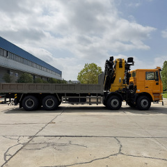 SHACMAN F3000 8x4 Truck Equipped with  43 ton knuckle boom crane,Hubei Jiafeng Automotive Equipment Co., Ltd,SHACMAN F3000 8x4 Truck Equipped with  43 ton knuckle boom crane