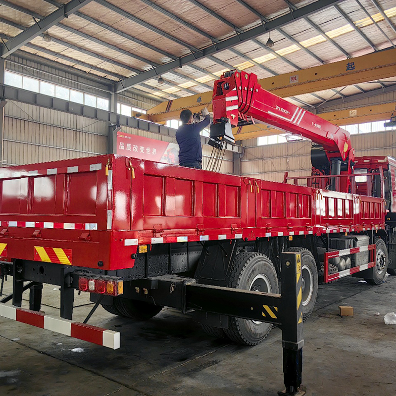 SHACMAN M3000 8x4 Truck Equipped with  Sany 14 ton Telescopic Boom Crane,Hubei Jiafeng Automotive Equipment Co., Ltd,SHACMAN M3000 8x4 Truck Equipped with  Sany 14 ton Telescopic Boom Crane