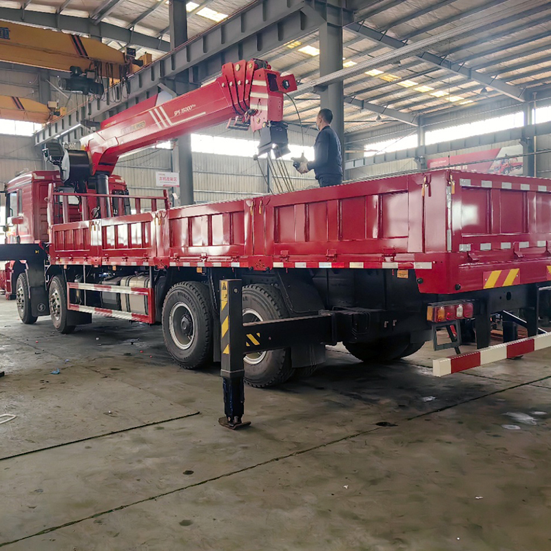 SHACMAN M3000 8x4 Truck Equipped with  Sany 14 ton Telescopic Boom Crane,Hubei Jiafeng Automotive Equipment Co., Ltd,SHACMAN M3000 8x4 Truck Equipped with  Sany 14 ton Telescopic Boom Crane