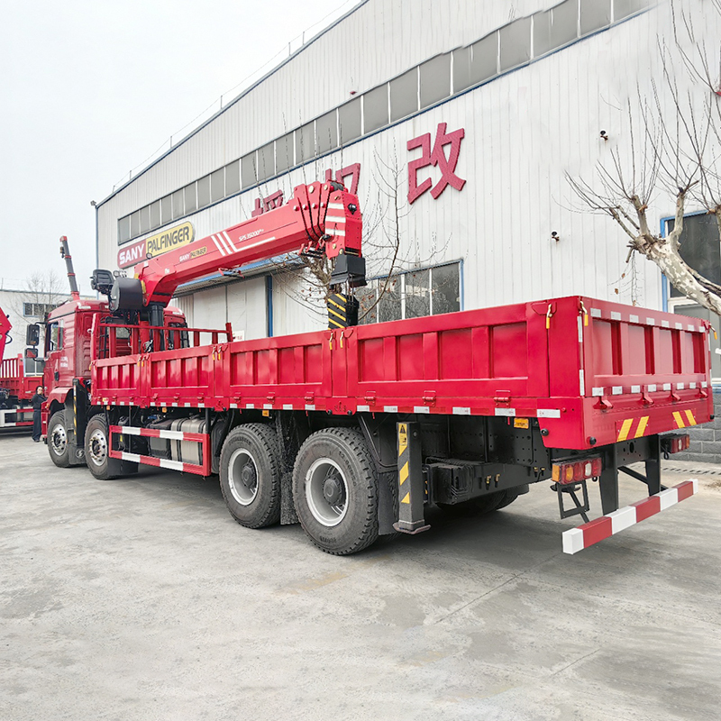 SHACMAN M3000 8x4 Truck Equipped with  Sany 14 ton Telescopic Boom Crane,Hubei Jiafeng Automotive Equipment Co., Ltd,SHACMAN M3000 8x4 Truck Equipped with  Sany 14 ton Telescopic Boom Crane