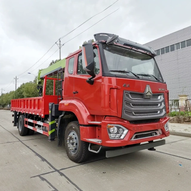 Sinotruk HOWO NX 4x2 Truck with a 5 ton Zoomlion Crane,Hubei Jiafeng Automotive Equipment Co., Ltd,Sinotruk HOWO NX 4x2 Truck with a 5 ton Zoomlion Crane