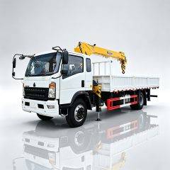 Sinotruk 4x2 HOWO Truck Equipped with a XCMG 5 ton 4-section straight-boom crane,Hubei Jiafeng Automotive Equipment Co., Ltd,Sinotruk 4x2 HOWO Truck Equipped with a XCMG 5 ton 4-section straight-boom crane