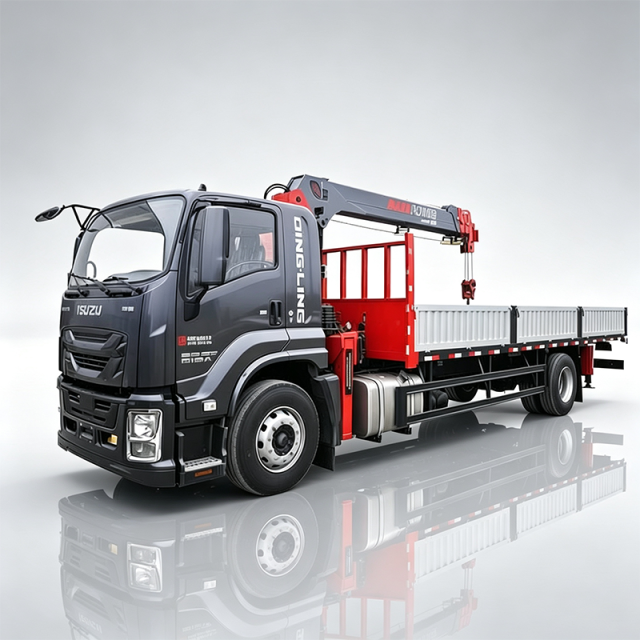 ISUZU GIGA 4x2 Aluminum Alloy Truck Equipped with an 8-metric-ton Telescopic Boom Crane,Hubei Jiafeng Automotive Equipment Co., Ltd,ISUZU GIGA 4x2 Aluminum Alloy Truck Equipped with an 8-metric-ton Telescopic Boom Crane