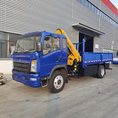 Sinotruk HOWO 4x2 Truck Equipped with a XCMG 3.2 ton small  Folding Boom Crane,Hubei Jiafeng Automotive Equipment Co., Ltd,Sinotruk HOWO 4x2 Truck Equipped with a XCMG 3.2 ton small  Folding Boom Crane