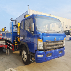 Sinotruk HOWO 4x2 Truck Equipped with a XCMG 3.2 ton small  Folding Boom Crane,Hubei Jiafeng Automotive Equipment Co., Ltd,Sinotruk HOWO 4x2 Truck Equipped with a XCMG 3.2 ton small  Folding Boom Crane