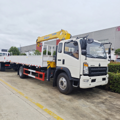 Sinotruk 4x2 HOWO Truck Equipped with a XCMG 5 ton 4-section straight-boom crane,Hubei Jiafeng Automotive Equipment Co., Ltd,Sinotruk 4x2 HOWO Truck Equipped with a XCMG 5 ton 4-section straight-boom crane