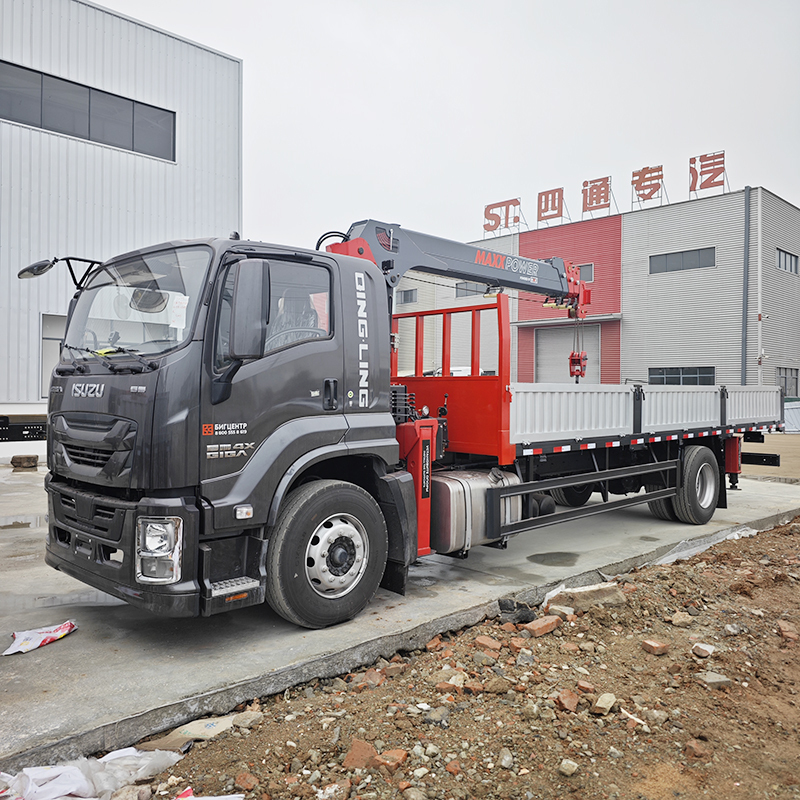 ISUZU GIGA 4x2 Aluminum Alloy Truck Equipped with an 8-metric-ton Telescopic Boom Crane,Hubei Jiafeng Automotive Equipment Co., Ltd,ISUZU GIGA 4x2 Aluminum Alloy Truck Equipped with an 8-metric-ton Telescopic Boom Crane