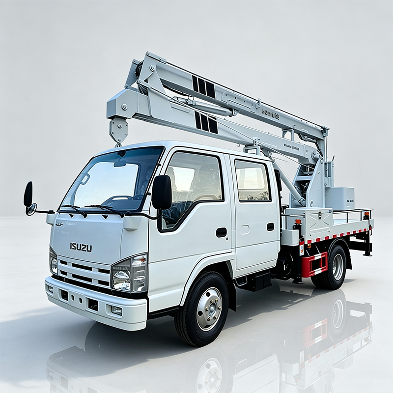 Isuzu 4x2 Double Cab 18-Meter Aerial Work  boom Truck,Hubei Jiafeng Automotive Equipment Co., Ltd,Isuzu 4x2 Double Cab 18-Meter Aerial Work  boom Truck