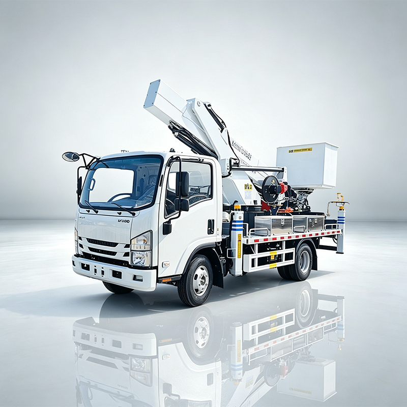 Isuzu 4x2 26-meter Aerial Work Platform truck Equipped with an Insulated Work Basket,Hubei Jiafeng Automotive Equipment Co., Ltd,Isuzu 4x2 26-meter Aerial Work Platform truck Equipped with an Insulated Work Basket