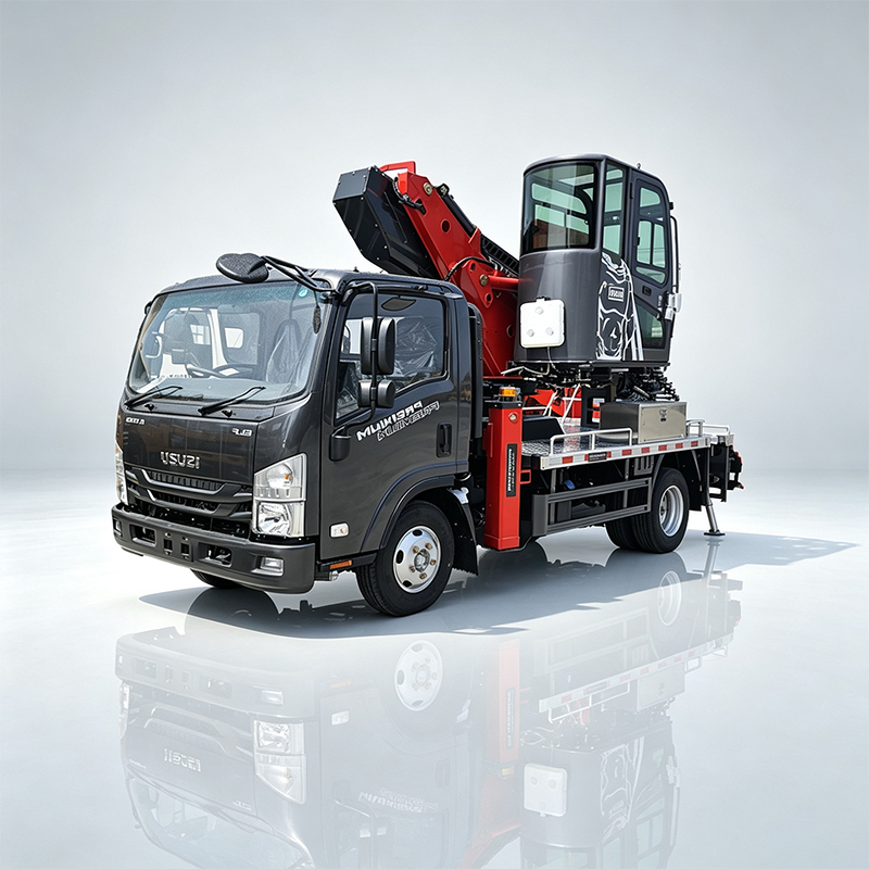 Isuzu 4x2 30-meter Aerial Work Platform Truck with Basket,Hubei Jiafeng Automotive Equipment Co., Ltd,Isuzu 4x2 30-meter Aerial Work Platform Truck with Basket