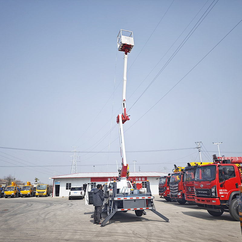 Isuzu 4x2 Pickup Truck with 13.5-Meter Aerial Work Platform,Hubei Jiafeng Automotive Equipment Co., Ltd,Isuzu 4x2 Pickup Truck with 13.5-Meter Aerial Work Platform