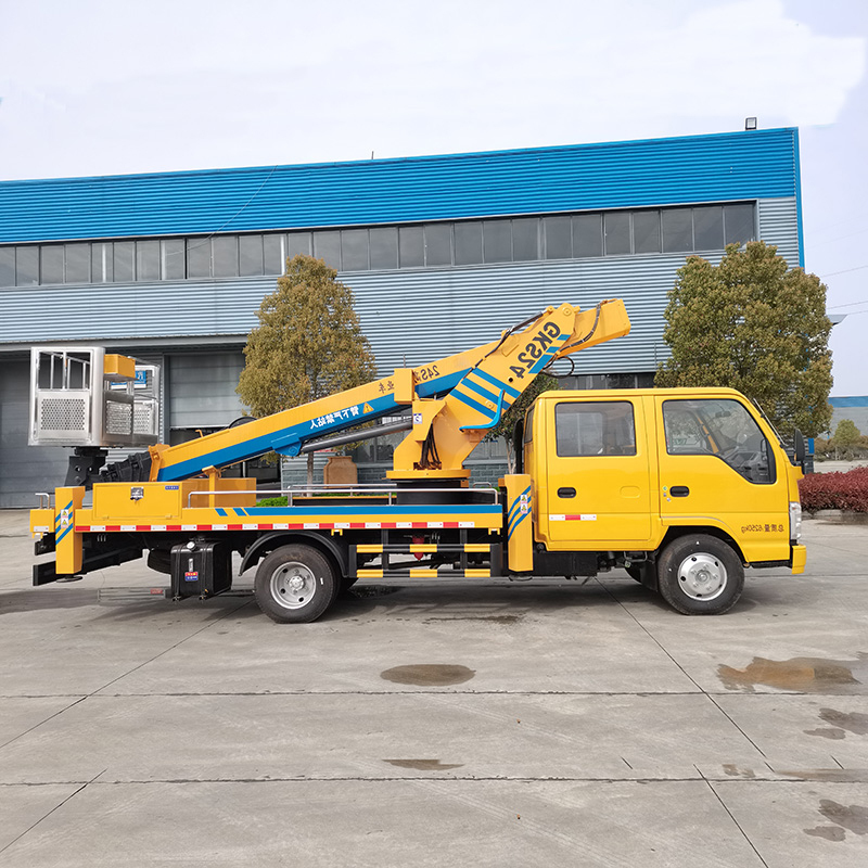 Isuzu 4x2 Double Cab 24-Meter aerial work platform Truck,Hubei Jiafeng Automotive Equipment Co., Ltd,Isuzu 4x2 Double Cab 24-Meter aerial work platform Truck