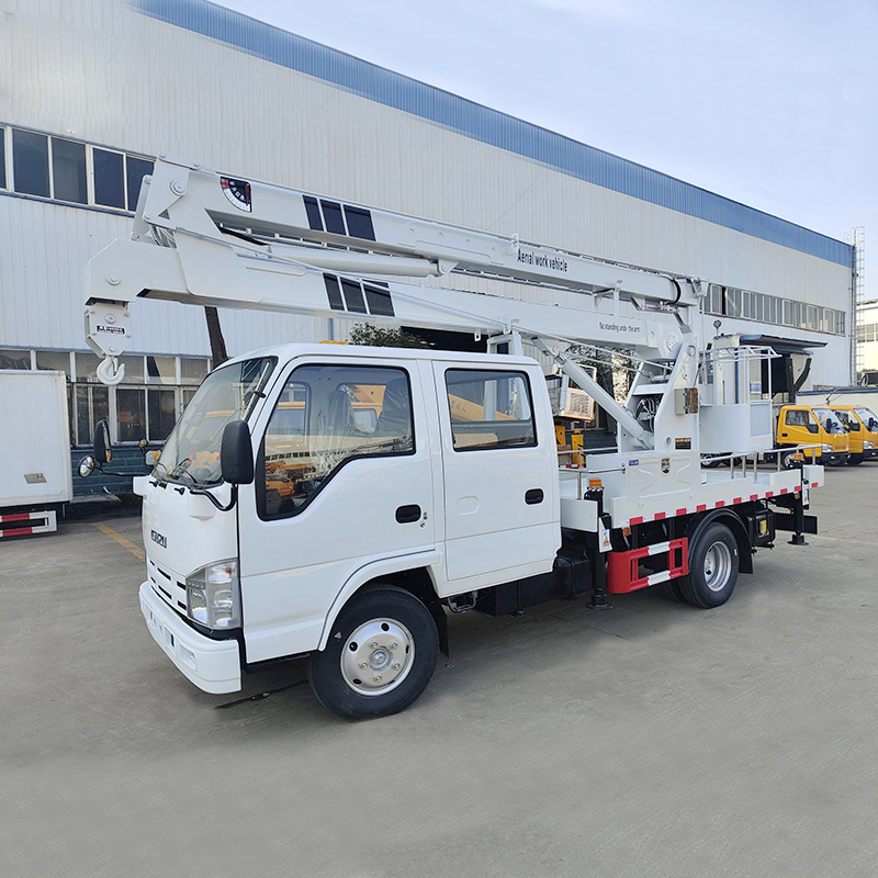 Isuzu 4x2 Double Cab 18-Meter Aerial Work  boom Truck,Hubei Jiafeng Automotive Equipment Co., Ltd,Isuzu 4x2 Double Cab 18-Meter Aerial Work  boom Truck