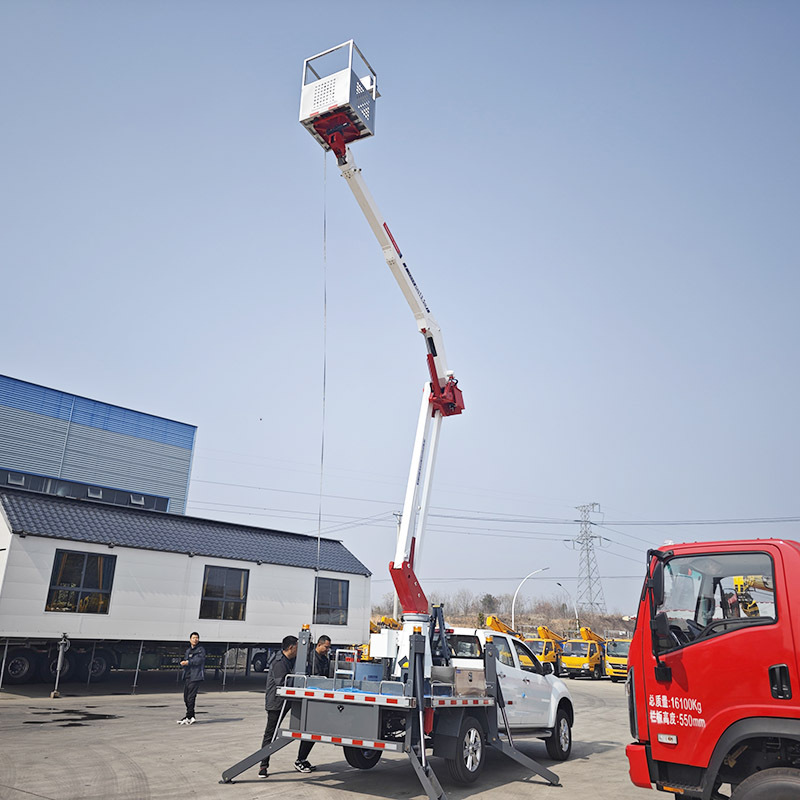 Isuzu 4x2 Pickup Truck with 13.5-Meter Aerial Work Platform,Hubei Jiafeng Automotive Equipment Co., Ltd,Isuzu 4x2 Pickup Truck with 13.5-Meter Aerial Work Platform