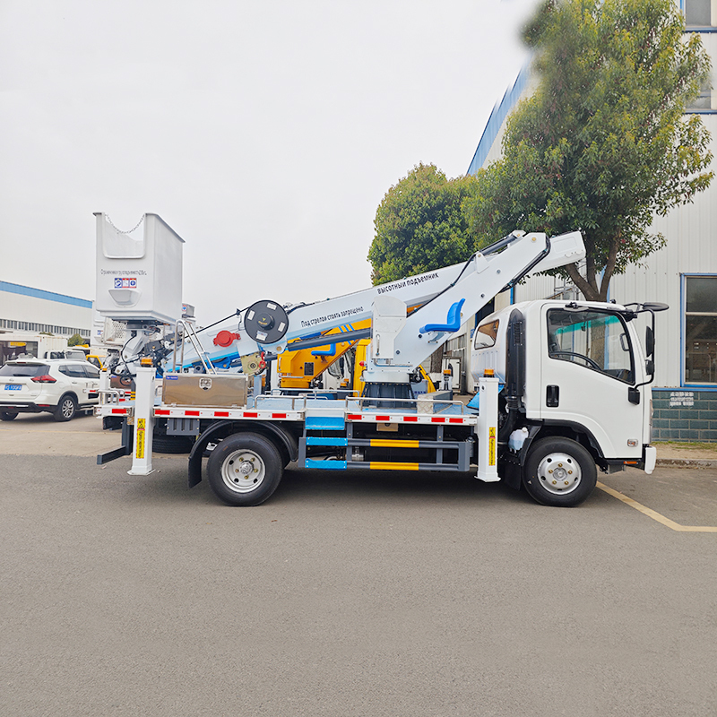 Isuzu 4x2 23-meter Insulated Boom aerial work platform Truck,Hubei Jiafeng Automotive Equipment Co., Ltd,Isuzu 4x2 23-meter Insulated Boom aerial work platform Truck