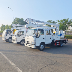 Isuzu 4x2 Double Cab Aerial Work Truck with 14-meter Boom,Hubei Jiafeng Automotive Equipment Co., Ltd,Isuzu 4x2 Double Cab Aerial Work Truck with 14-meter Boom