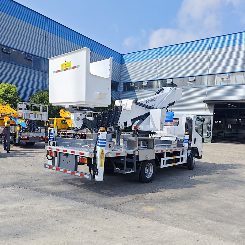 Isuzu 4x2 26-meter Aerial Work Platform truck Equipped with an Insulated Work Basket,Hubei Jiafeng Automotive Equipment Co., Ltd,Isuzu 4x2 26-meter Aerial Work Platform truck Equipped with an Insulated Work Basket