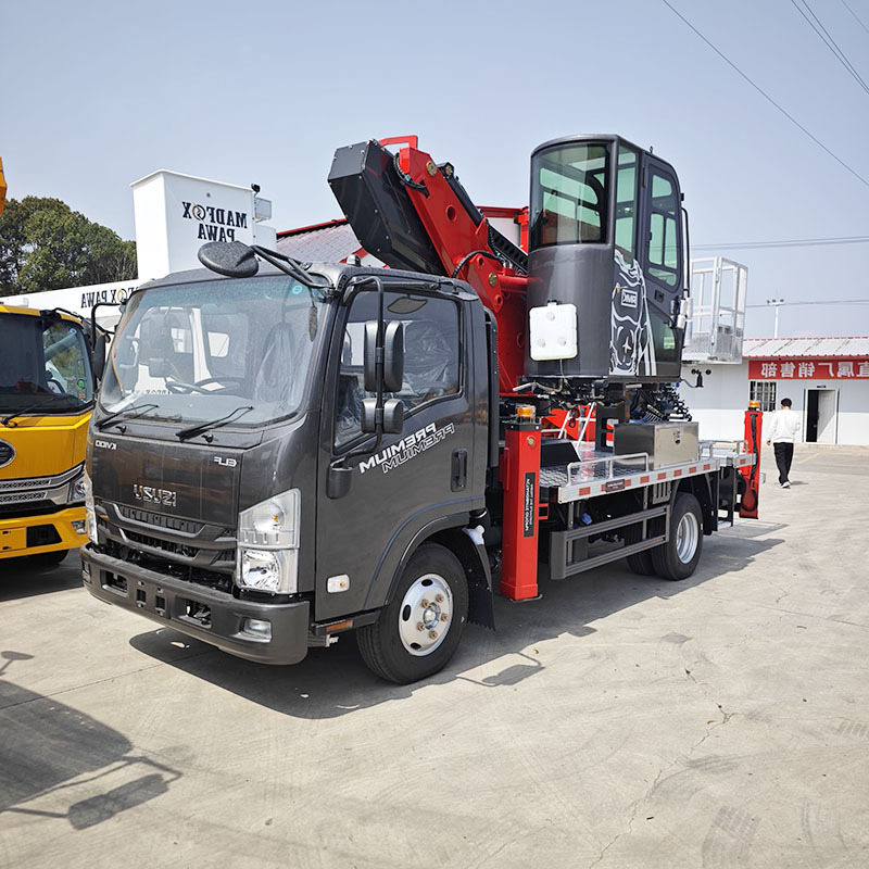 Isuzu 4x2 30-meter Aerial Work Platform Truck with Basket,Hubei Jiafeng Automotive Equipment Co., Ltd,Isuzu 4x2 30-meter Aerial Work Platform Truck with Basket