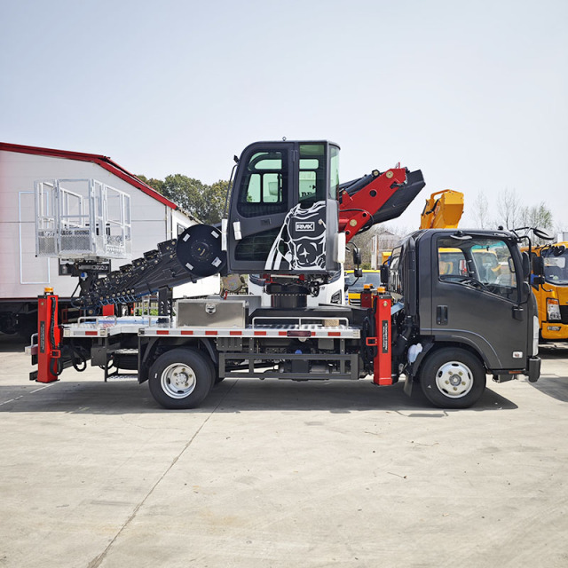 Isuzu 4x2 30-meter Aerial Work Platform Truck with Basket,Hubei Jiafeng Automotive Equipment Co., Ltd,Isuzu 4x2 30-meter Aerial Work Platform Truck with Basket