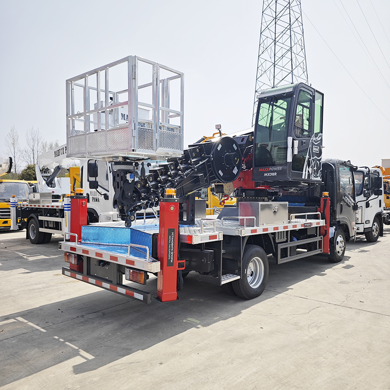 Isuzu 4x2 30-meter Aerial Work Platform Truck with Basket,Hubei Jiafeng Automotive Equipment Co., Ltd,Isuzu 4x2 30-meter Aerial Work Platform Truck with Basket