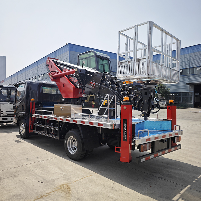 Isuzu 4x2 30-meter Aerial Work Platform Truck with Basket,Hubei Jiafeng Automotive Equipment Co., Ltd,Isuzu 4x2 30-meter Aerial Work Platform Truck with Basket