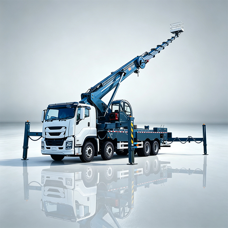 Isuzu 8x4 GIGA 70-meter boom aerial work platformTruck,Hubei Jiafeng Automotive Equipment Co., Ltd,Isuzu 8x4 GIGA 70-meter boom aerial work platformTruck