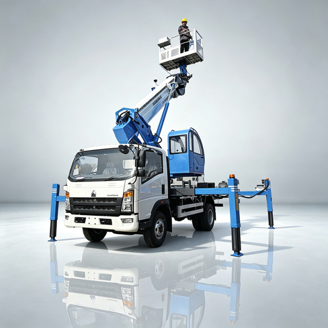 Sinotruk HOWO 4×2 28-meter Aerial Work Platform Truck,Hubei Jiafeng Automotive Equipment Co., Ltd,Sinotruk HOWO 4×2 28-meter Aerial Work Platform Truck