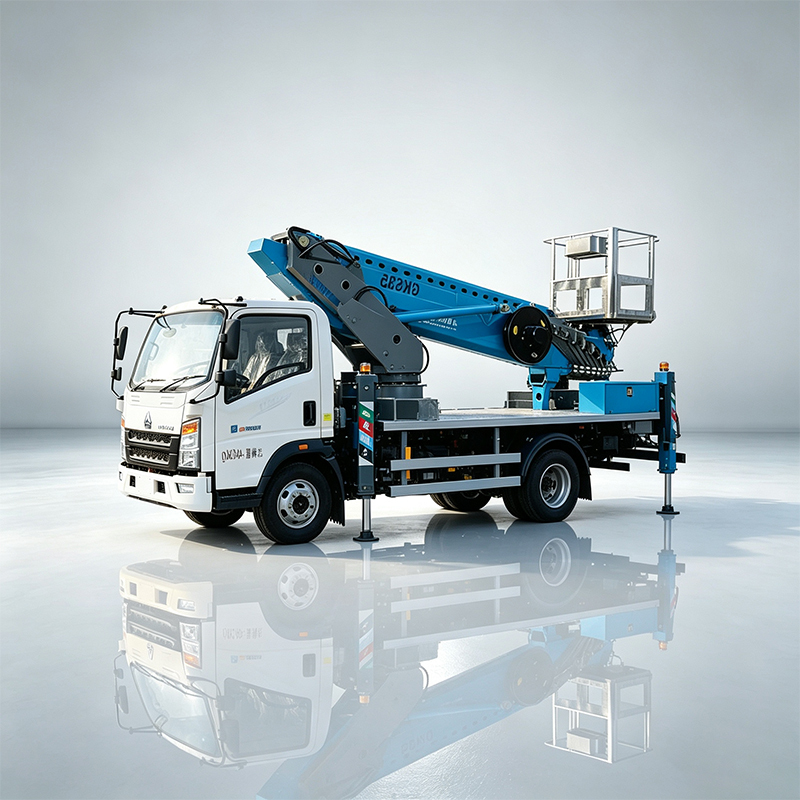 Sinotruk HOWO 4×2 35-meter Aerial Work Boom Platform Truck,Hubei Jiafeng Automotive Equipment Co., Ltd,Sinotruk HOWO 4×2 35-meter Aerial Work Boom Platform Truck