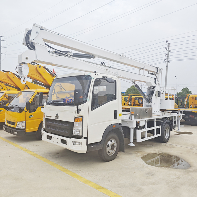 Sinotruk HOWO 15-Meter Articulated Boom Aerial Work Platform Truck,Hubei Jiafeng Automotive Equipment Co., Ltd,Sinotruk HOWO 15-Meter Articulated Boom Aerial Work Platform Truck