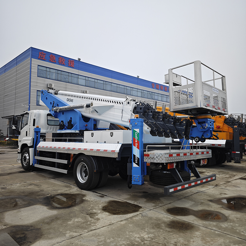Isuzu 4x2 GIGA 45-meter aerial work platform Truck,Hubei Jiafeng Automotive Equipment Co., Ltd,Isuzu 4x2 GIGA 45-meter aerial work platform Truck