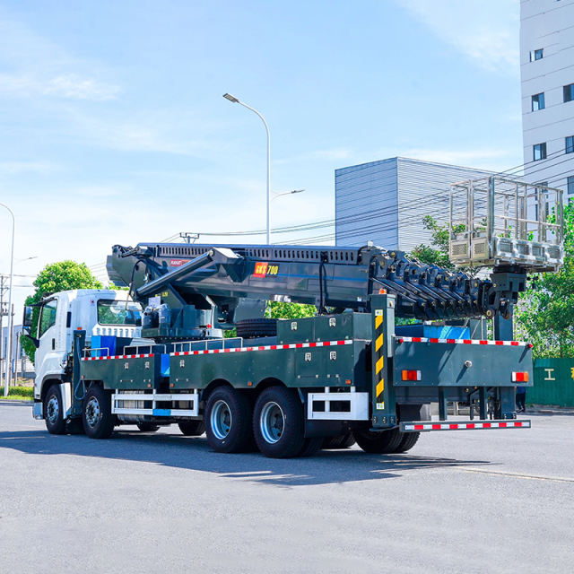 Isuzu 8x4 GIGA 70-meter boom aerial work platformTruck,Hubei Jiafeng Automotive Equipment Co., Ltd,Isuzu 8x4 GIGA 70-meter boom aerial work platformTruck