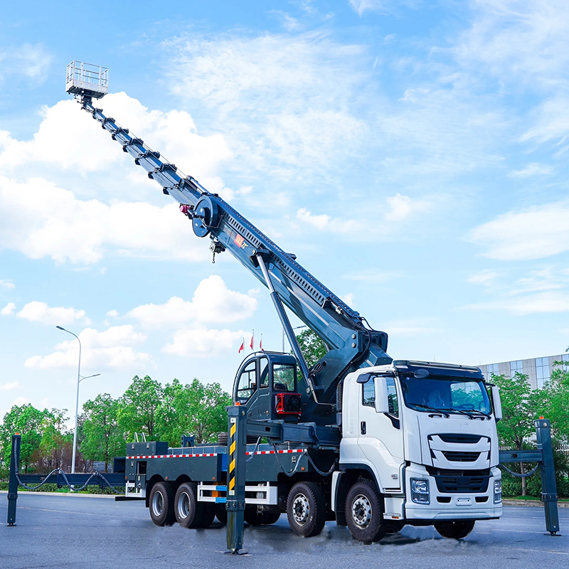 Isuzu 8x4 GIGA 70-meter boom aerial work platformTruck,Hubei Jiafeng Automotive Equipment Co., Ltd,Isuzu 8x4 GIGA 70-meter boom aerial work platformTruck
