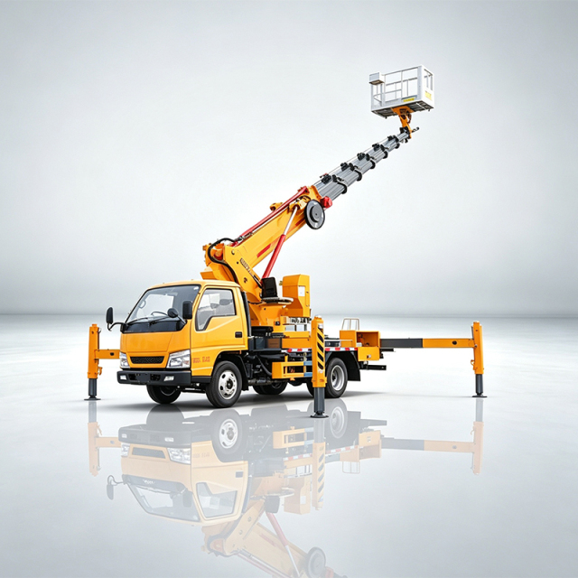 Jiangling 4×2 28-meter Aerial Work Platform Truck,Hubei Jiafeng Automotive Equipment Co., Ltd,Jiangling 4×2 28-meter Aerial Work Platform T