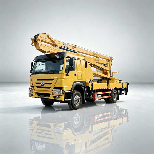 HOWO 45-meter Aerial Work Platform Boom Truck,Hubei Jiafeng Automotive Equipment Co., Ltd,HOWO 45-meter Aerial Work Platform Boom Truck