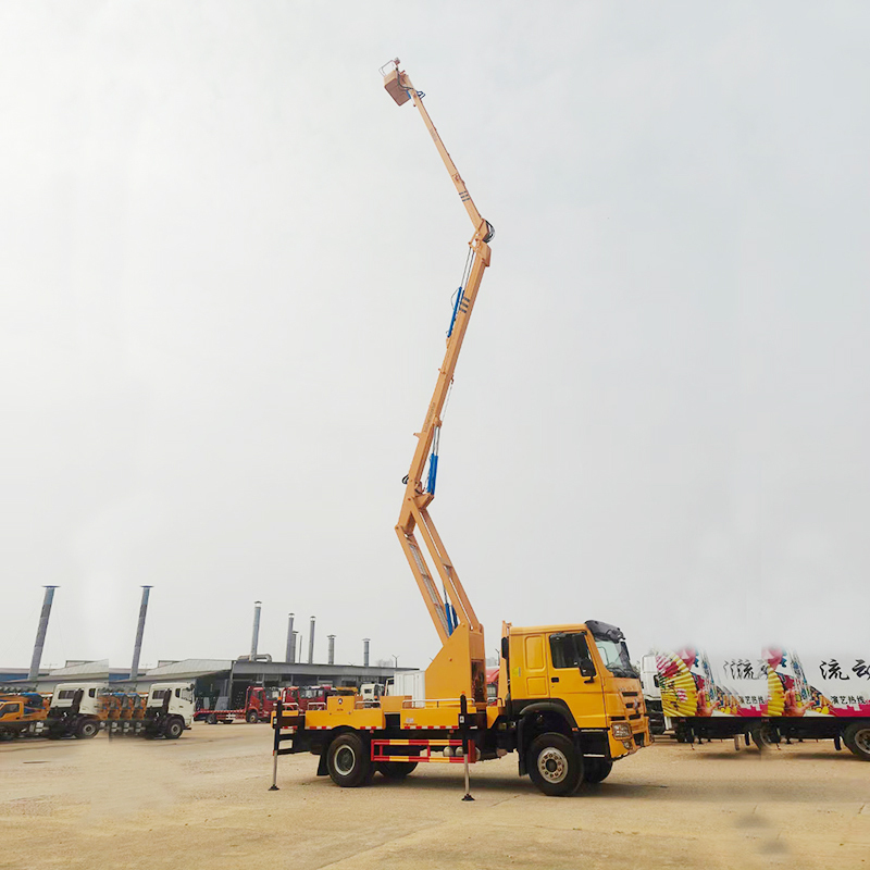HOWO 45-meter Aerial Work Platform Boom Truck,Hubei Jiafeng Automotive Equipment Co., Ltd,HOWO 45-meter Aerial Work Platform Boom Truck