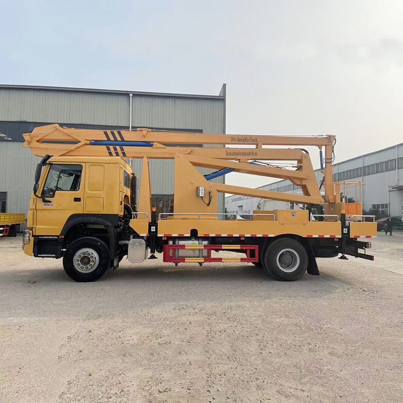 HOWO 45-meter Aerial Work Platform Boom Truck,Hubei Jiafeng Automotive Equipment Co., Ltd,HOWO 45-meter Aerial Work Platform Boom Truck