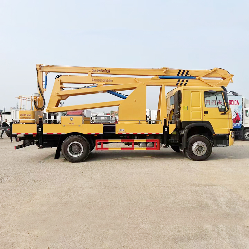 HOWO 45-meter Aerial Work Platform Boom Truck,Hubei Jiafeng Automotive Equipment Co., Ltd,HOWO 45-meter Aerial Work Platform Boom Truck
