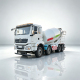 SHACMAN Automobile 8×4 8㎡ Natural Gas Mixer Truck
