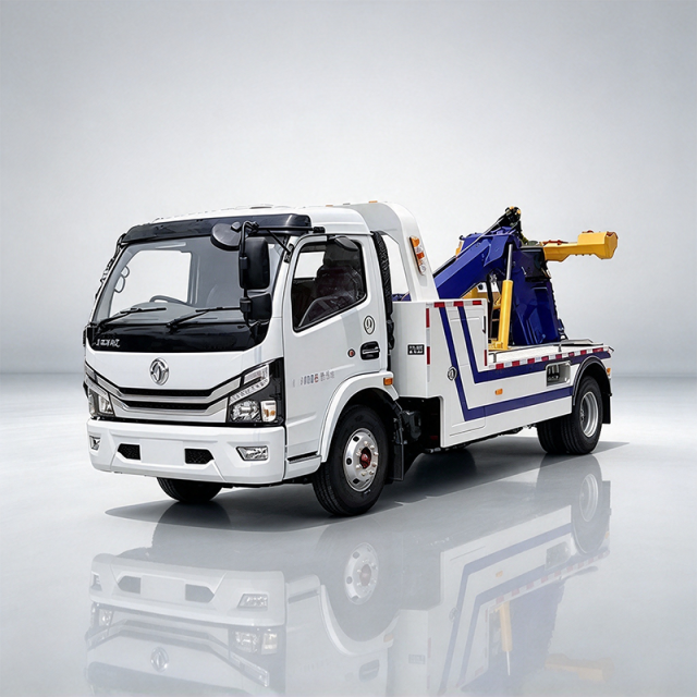 Dongfeng D6 4x2 6 Ton Integrated Towing and Recovery Truck,Hubei Jiafeng Automotive Equipment Co., Ltd,Dongfeng D6 4x2 6 Ton Integrated Towing and Recovery Truck