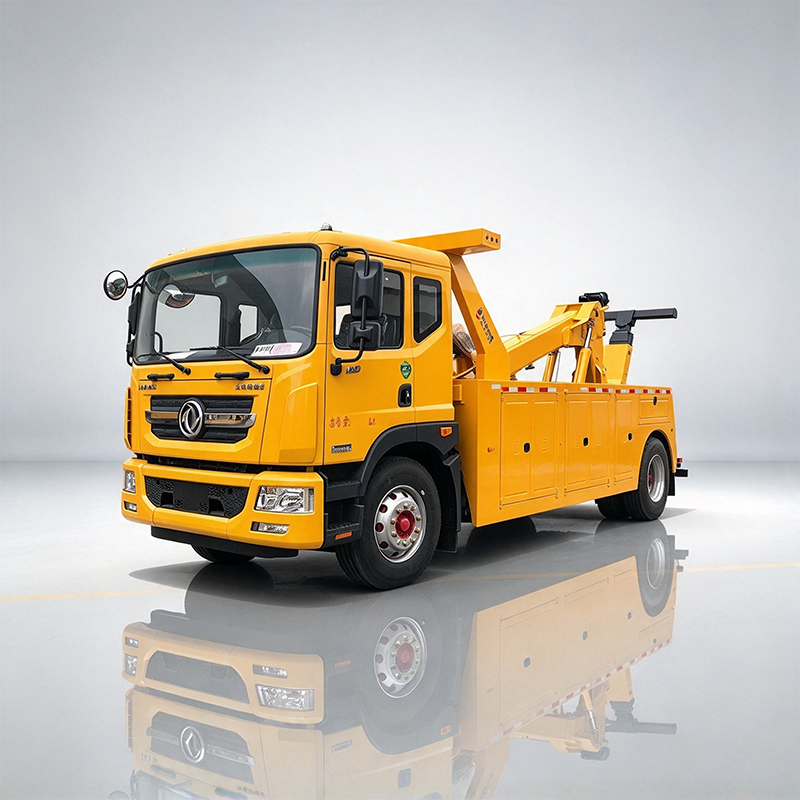 Dongfeng D9 4x2 10 Ton Integrated Towing and Recovery Truck,Hubei Jiafeng Automotive Equipment Co., Ltd,Dongfeng D9 4x2 10 Ton Integrated Towing and Recovery Truck