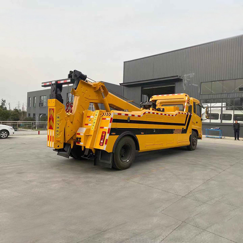 Dongfeng tianjin 4x2 13 Ton Integrated Towing and Recovery Truck,Hubei Jiafeng Automotive Equipment Co., Ltd,Dongfeng tianjin 4x2 13 Ton Integrated Towing and Recovery Truck