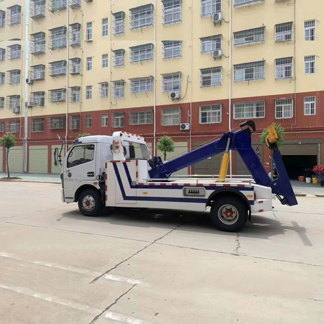 Dongfeng D6 4x2 6 Ton Integrated Towing and Recovery Truck,Hubei Jiafeng Automotive Equipment Co., Ltd,Dongfeng D6 4x2 6 Ton Integrated Towing and Recovery Truck