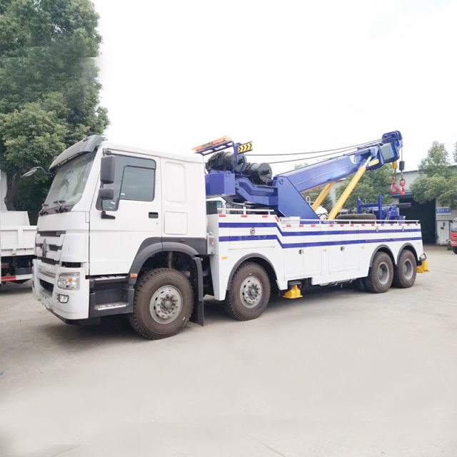 Sinotruk HOWO 8x4 30 Ton Integrated wrecker and Recovery Truck,Hubei Jiafeng Automotive Equipment Co., Ltd,Sinotruk HOWO 8x4 30 Ton Integrated wrecker and Recovery Truck