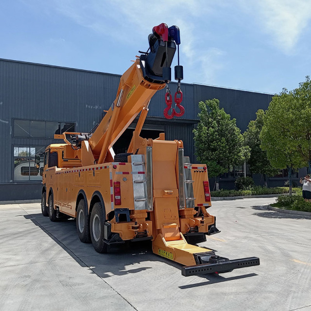 Sinotruk HOWO 8x4 50 Ton Integrated wrecker and Recovery Truck,Hubei Jiafeng Automotive Equipment Co., Ltd,Sinotruk HOWO 8x4 50 Ton Integrated wrecker and Recovery Truck