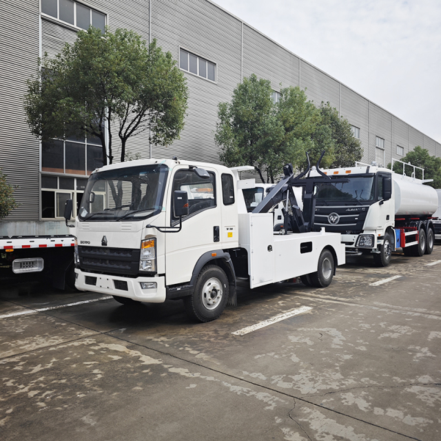 Sinotruk HOWO 4x2 6 Ton Integrated wrecker and Recovery Truck,Hubei Jiafeng Automotive Equipment Co., Ltd,Sinotruk HOWO 4x2 6 Ton Integrated wrecker and Recovery Truck