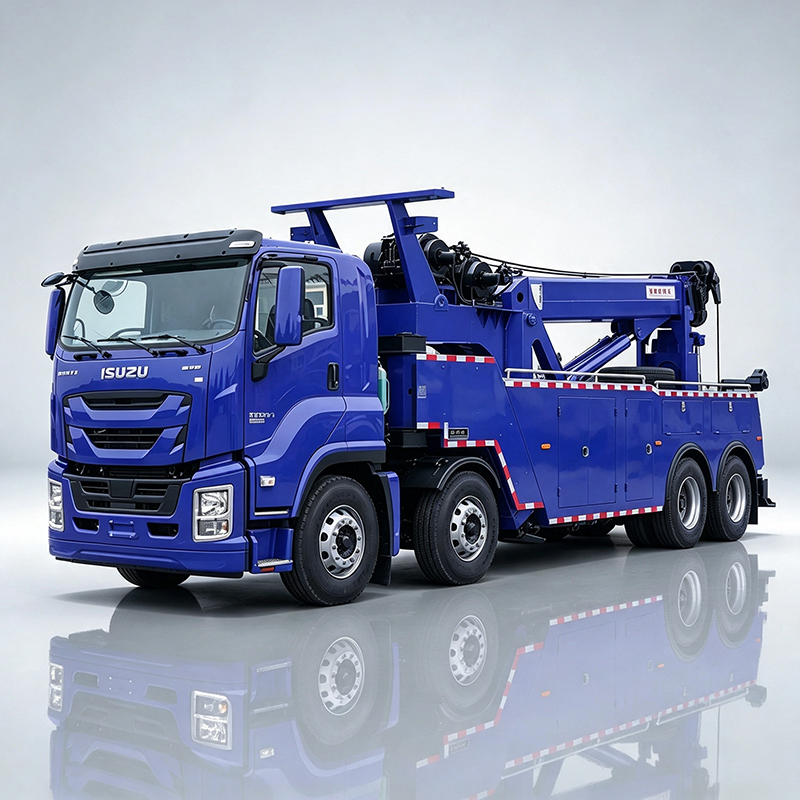 Isuzu  8x4 30 Ton Integrated Towing and Recovery Truck,Hubei Jiafeng Automotive Equipment Co., Ltd,Isuzu  8x4 30 Ton Integrated Towing and Recovery Truck