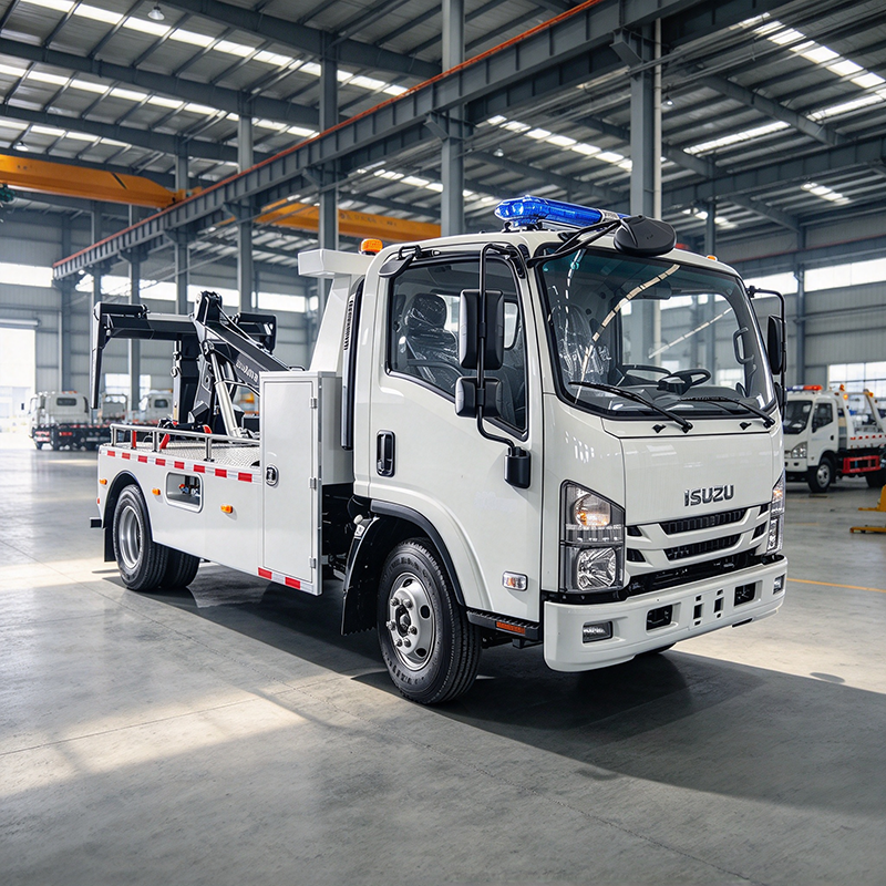Isuzu  4x2 5 Ton Integrated Towing and Recovery Truck,Hubei Jiafeng Automotive Equipment Co., Ltd,Isuzu  4x2 5 Ton Integrated Towing and Recovery Truck