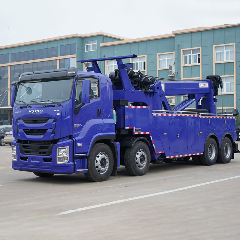 Isuzu  8x4 30 Ton Integrated Towing and Recovery Truck,Hubei Jiafeng Automotive Equipment Co., Ltd,Isuzu  8x4 30 Ton Integrated Towing and Recovery Truck